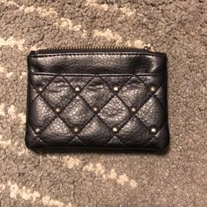 Black with Gold stud wallet